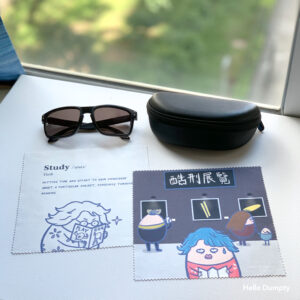 Lens cloth 眼鏡布 - Eggxhibition 酷刑展覽